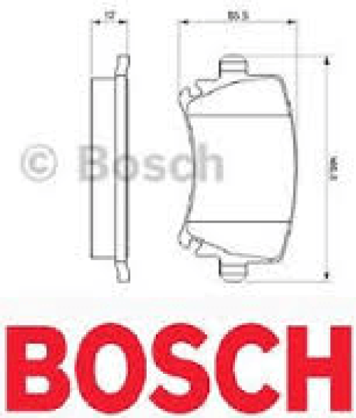 ΤΑΚΑΚΙΑ ΠΙΣΩ BOSCH(5N0698451/3C0698451D)
