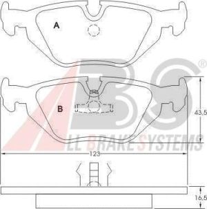 ΤΑΚΑΚΙΑ ΕΜΠΡΟΣ BMW E36/E46(34216761238)