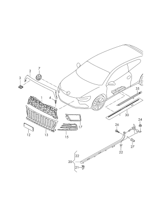 ΣΙΤΑ ΑΡΙΣΤΕΡΗ SCIROCCO(1K8853665C9B9)