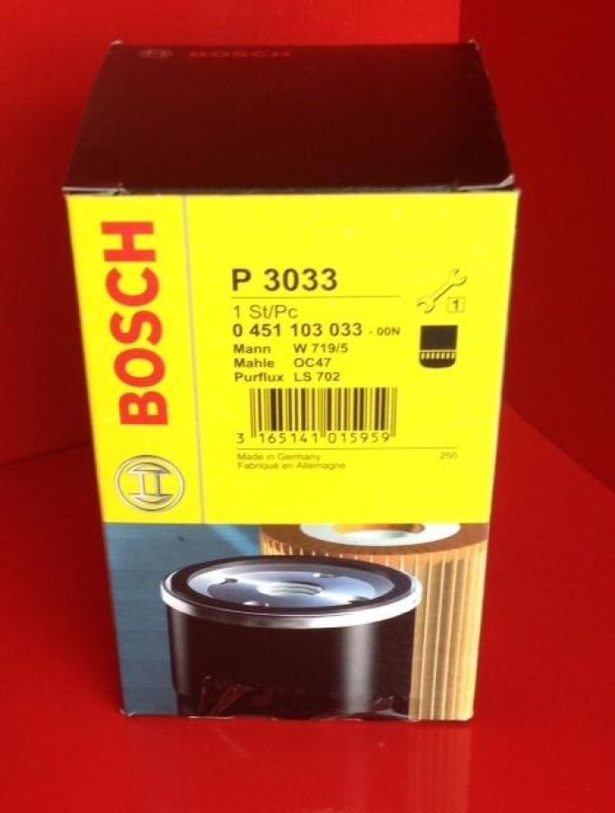 ΦΙΛΤΡΟ ΛΑΔΙΟΥ BOSCH(06A115561B)