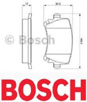 ΤΑΚΑΚΙΑ ΠΙΣΩ BOSCH(5N0698451/3C0698451D)